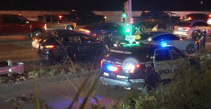 Man shot during road rage incident in traffic on North Freeway