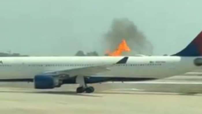 Delta Flight Evacuated After Engine Fire at Orlando Airport
