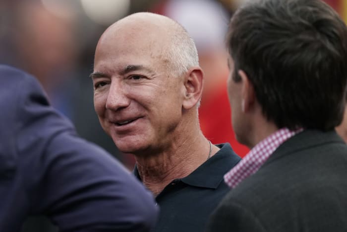 Jeff Bezos, after founding Amazon in a Seattle garage three decades ago, packs his bags for Miami
