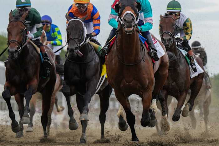 Image linked from the original feed: Preakness shifting back to three weeks and a day after the Kentucky Derby, to be run on a Sunday