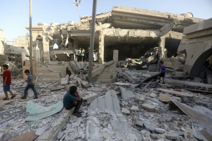 Israeli strikes pound Gaza City, where tens of thousands have fled in recent days