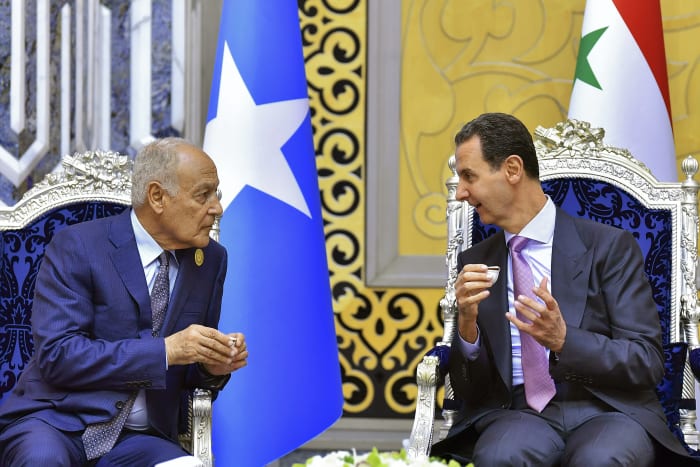 Arab leaders, joined by Syria's Assad at summit in Saudi Arabia, look to resolve other conflicts
