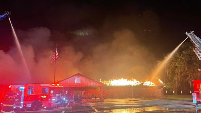 ‘Total loss:’ Leesburg Masonic Lodge destroyed in fire, chief says