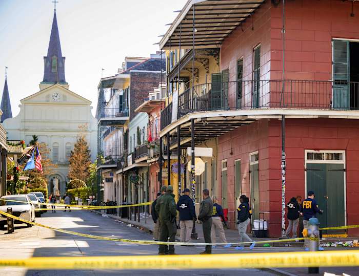Jabbar's sole responsibility for the New Orleans attack is doubted; more suspects may be involved.
