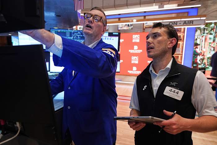 Wall Street drifts to a mixed finish after Micron soars and Apple drops