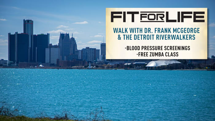 Go 4 It: Join Dr. McGeorge to promote fitness with Detroit River Walkers