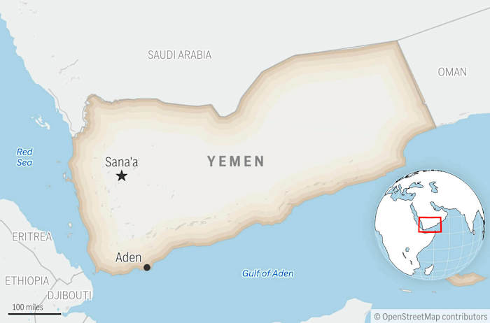 Chief of staff of Yemen Houthi rebel's military dies from wounds suffered in Israeli airstrike