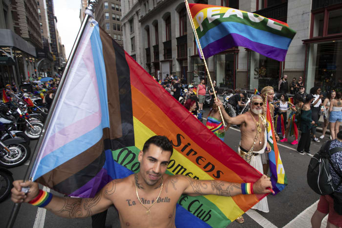 Straight Pride Parade' in Boston draws counterprotesters and heavy
