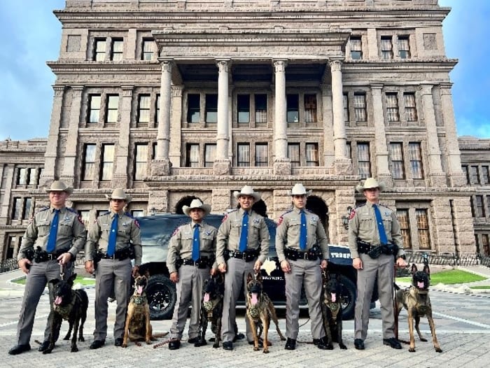 Six Texas DPS K9′s graduate from program