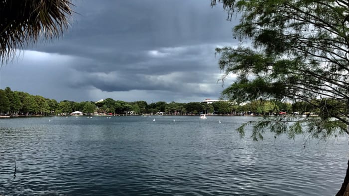 H-O-T, then stormy in Central Florida