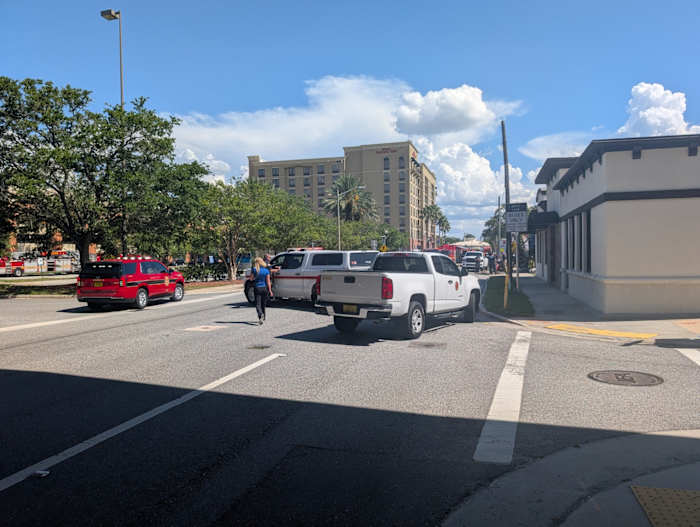 Local businesses evacuated after natural gas line breaks in Jacksonville’s San Marco neighborhood