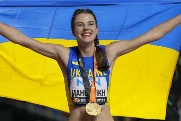 Найкраща стрибунка у висоту України виграла для своєї країни золото на Чемпіонаті світу