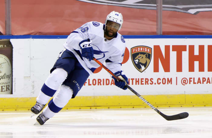 Watch: Givani Smith's 'Gordie Howe Hat Trick' against Panthers
