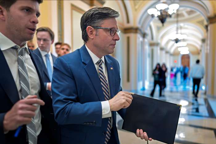 Image linked from the original feed: House Republicans adopt $95 billion package for the Iran war and Trump's priorities
