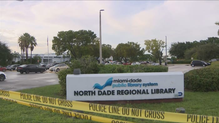Woman killed in fatal shooting outside Miami-Dade public library