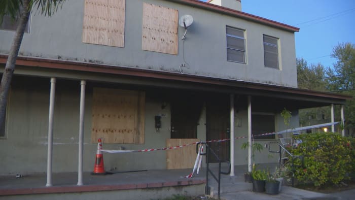 Woman sets Miami house on fire with family inside, police say