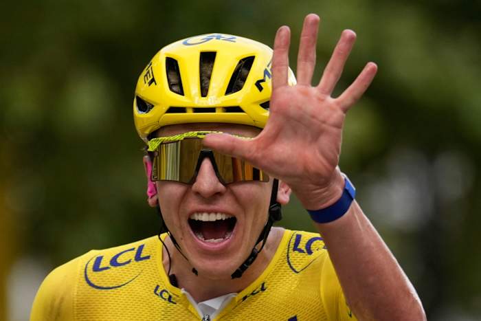 Image linked from the original feed: Pogačar returns to the Spanish Vuelta in pursuit of a rare double and elusive treble