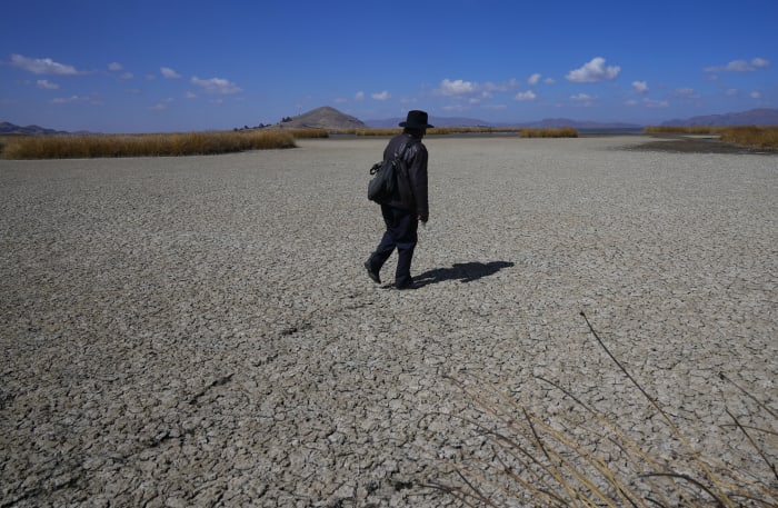 A drought alert for receding Lake Titicaca has Indigenous communities worried for their future
