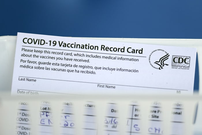 Social media is no place for COVID-19 vaccination cards