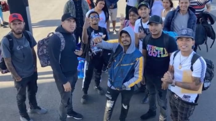 ‘They treated us super well:’ Florida officials release video of migrants flown to California