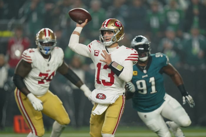 NFL MVP could be on the line when Brock Purdy's 49ers host Lamar