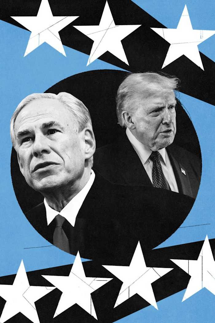 Gov. Greg Abbott, long a defender of states’ rights, embraces Trump’s push to expand presidential power