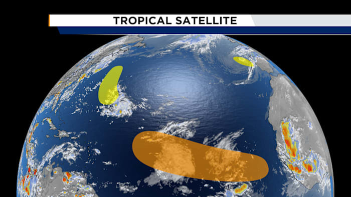 NHC increasing odds for development in Atlantic Basin