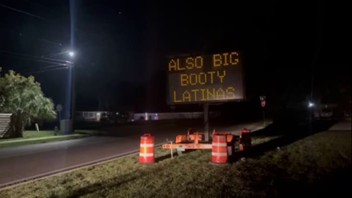 Tampered road signs could cause issues for Florida drivers