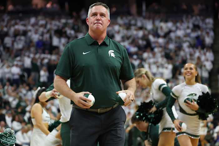 Pat Fitzgerald very complimentary of Michigan State football halfway through spring practice