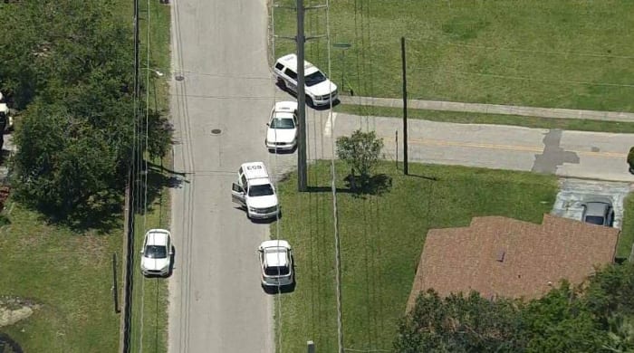 1 shot along College Park Drive in Daytona Beach