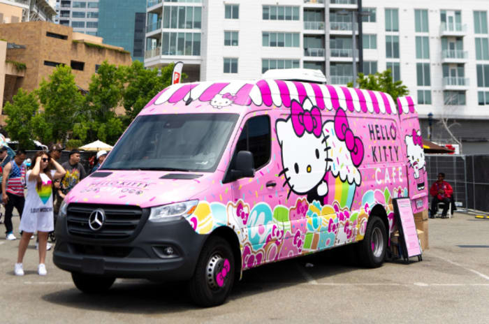 Hello kitty cafe truck’s next stop: Dearborn
