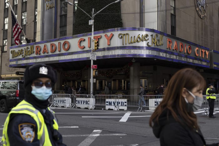 Rockettes end season as New York tallies record COVID cases