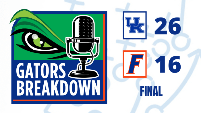 Gators Breakdown: Kentucky downs Florida 26-16