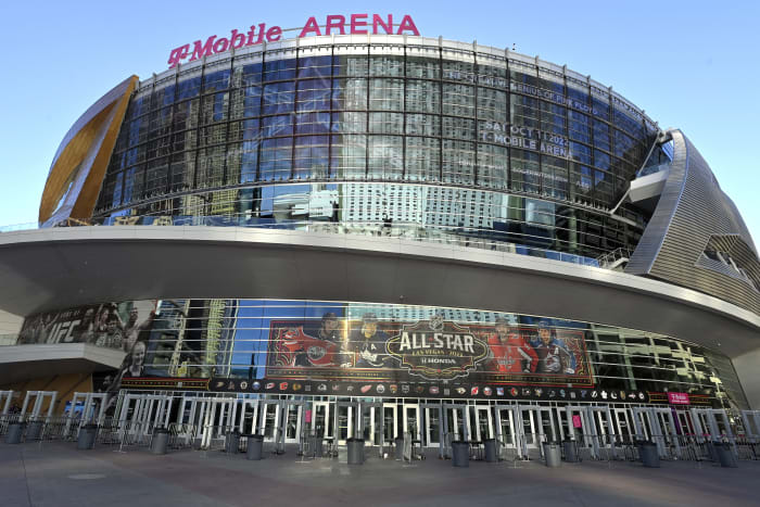 Traffic could be congested near T-Mobile Arena Thursday night
