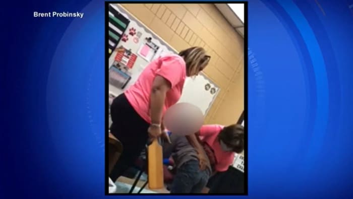 VIDEO: Florida principal repeatedly spanks 6-year-old student with a paddle