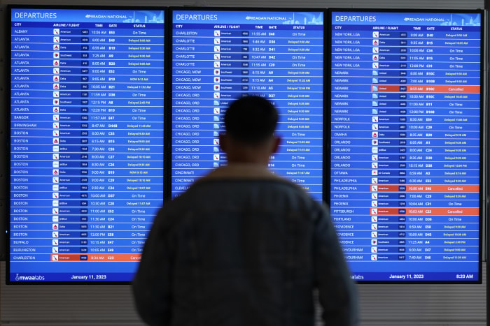 New report blames airlines for most flight cancellations