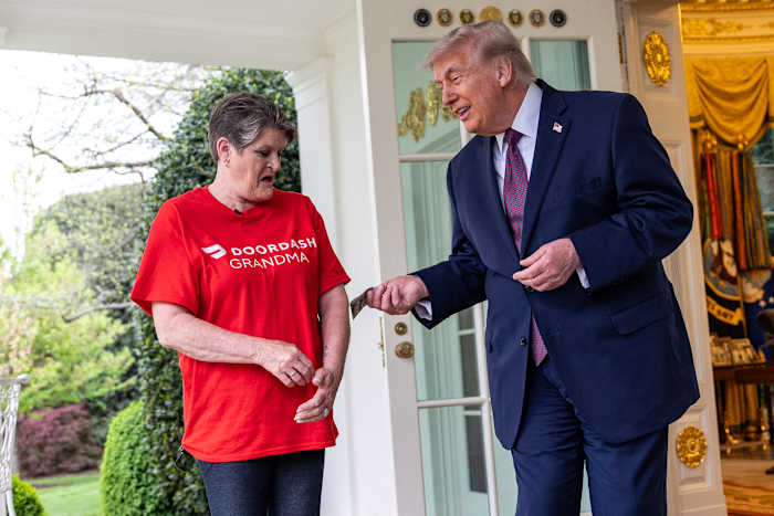 Trump tips DoorDash driver $100 for delivering McDonald's to Oval Office