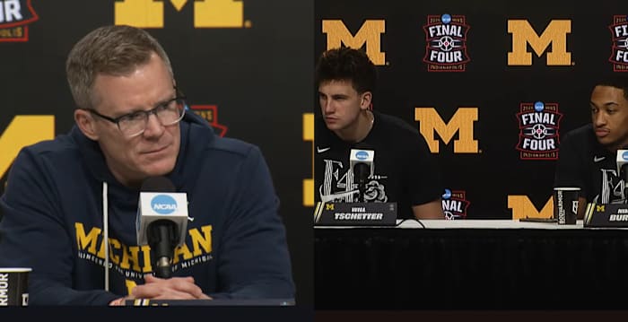 Dusty May shares key update on injured star, Tschetter, Burnett talks culture ahead of UConn title game