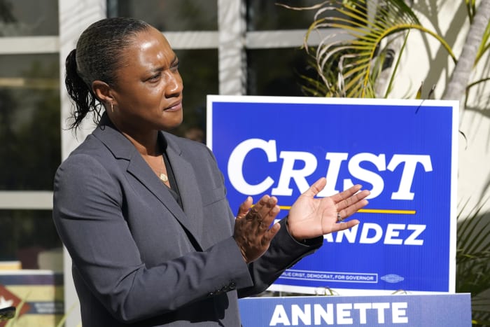 California governor to name Laphonza Butler, former Kamala Harris adviser, to Feinstein Senate seat