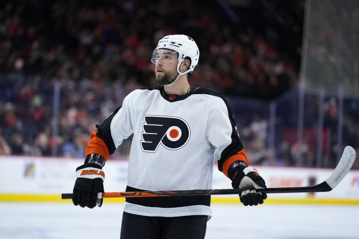 Zibanejad continues domination of Flyers with another 6-point game