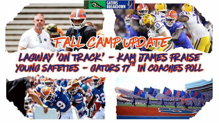 Florida Football Updates Injuries to Lagway, Wilson Ahead Season