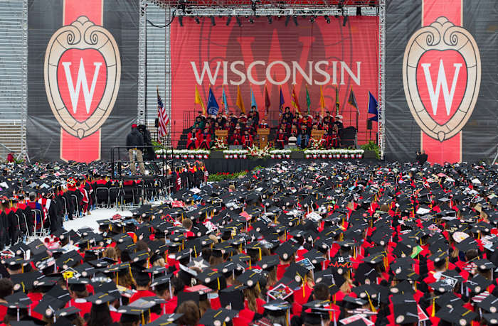 University of Wisconsin system regents meet behind closed doors to consider firing president