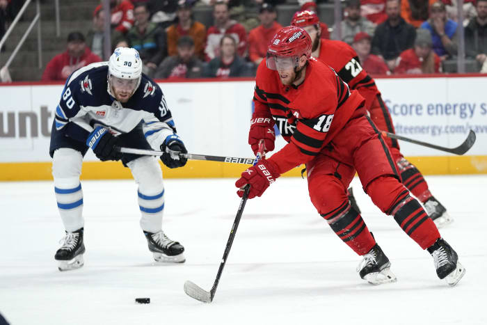 Grand Rapids report: Joe Veleno has two assists in Griffins' final game