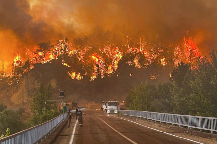 Wildfires Threaten Turkey, Greece, Bulgaria Forcing Thousands Evacuations