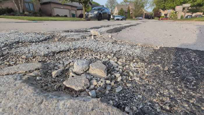 ‘It could wake you up in the middle of the night’: Brownstown Township subdivision frustrated over road conditions