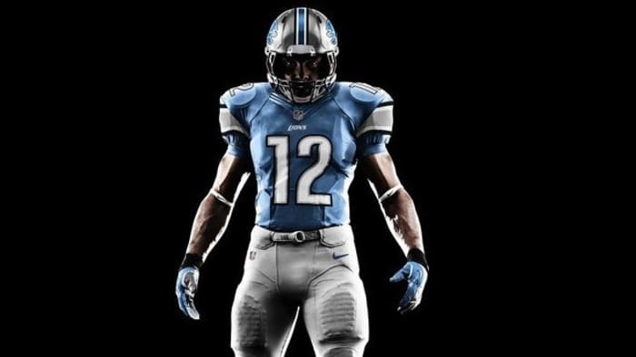 Detroit Lions Jerseys: Nike Reveals New Uniforms For 2012 (PHOTOS