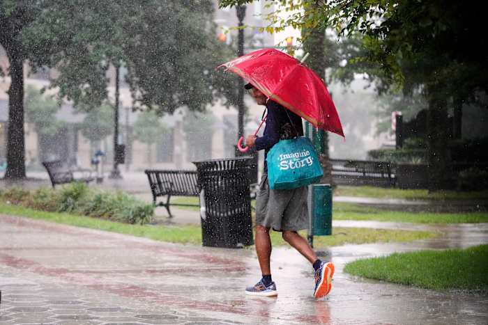System over Florida has potential to develop into tropical depression, weather service says