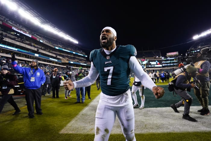 Eagles are bound for the Super Bowl after 31-7 rout of depleted