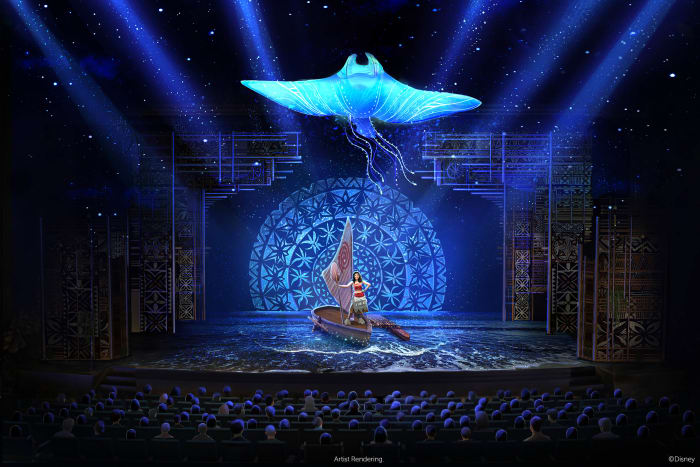 Disney Cruise Line unveils ‘Disney The Tale of Moana’ spectacle