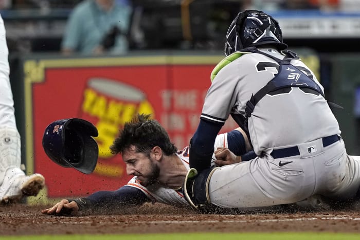 Jose Trevino walks off Yankees again in 13-inning win over Cubs